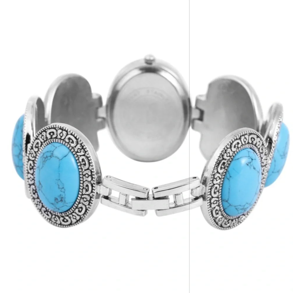 Blue Howlite Bracelet Watch